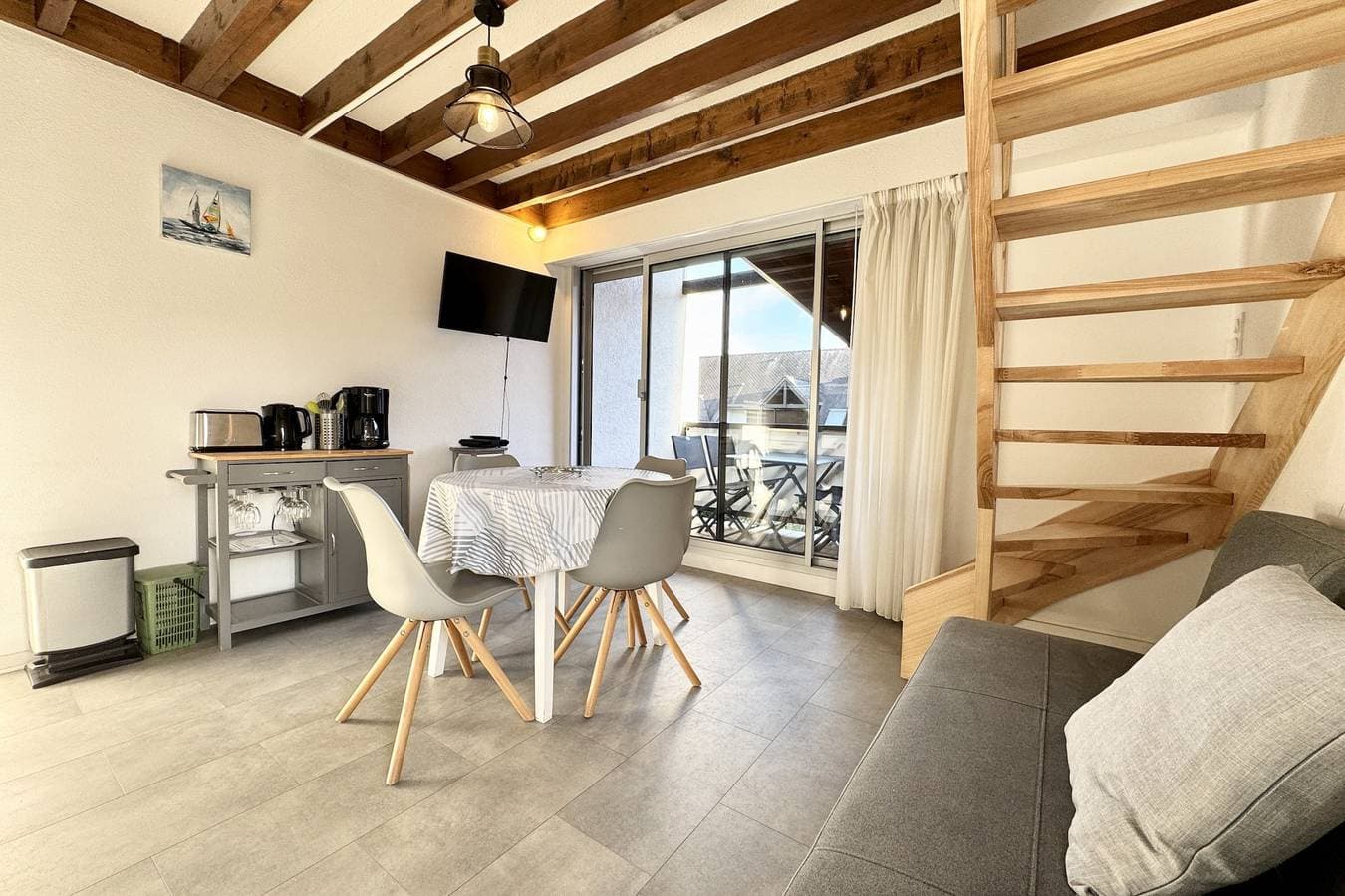 Foto 9 von 21: Ferienwohnung für 4 Personen mit Balkon