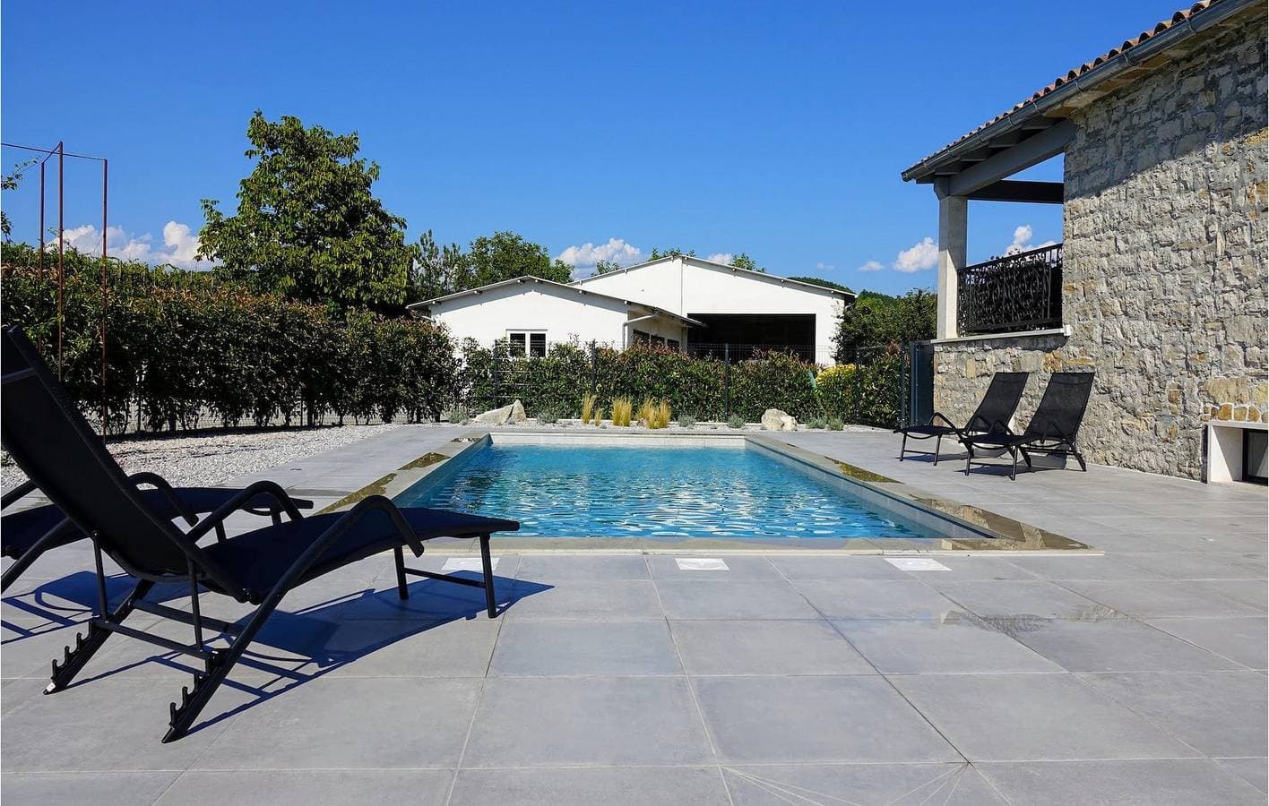 Foto 10 von 58: Charmante Ferienwohnung in der Nähe von Pazin mit Pool, WLAN und Parkplatz