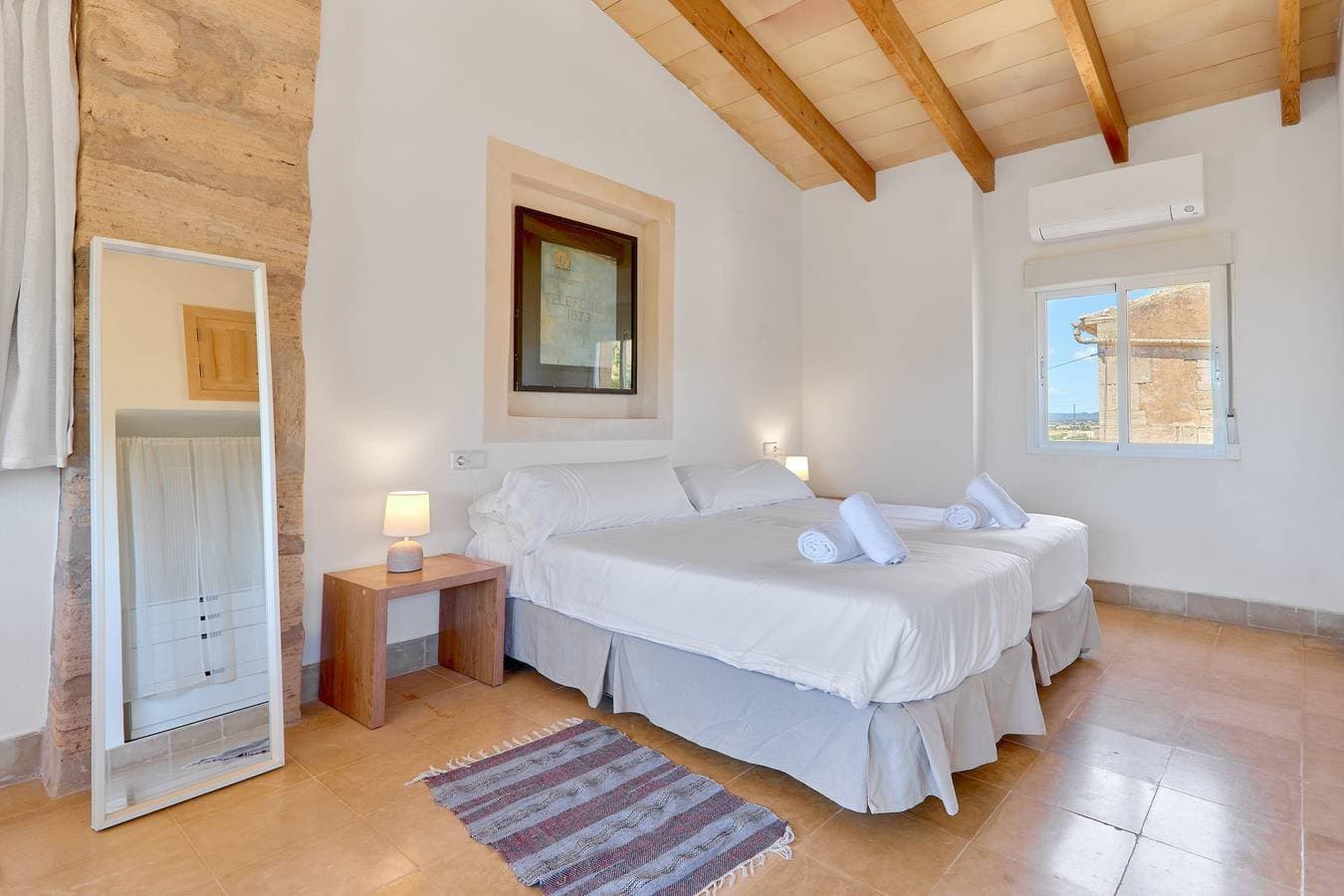 Foto 5 von 25: Ferienhaus „Duplex“ in Possessió Sa Barrala mit direktem Zugang zum Strand Es Trenc
