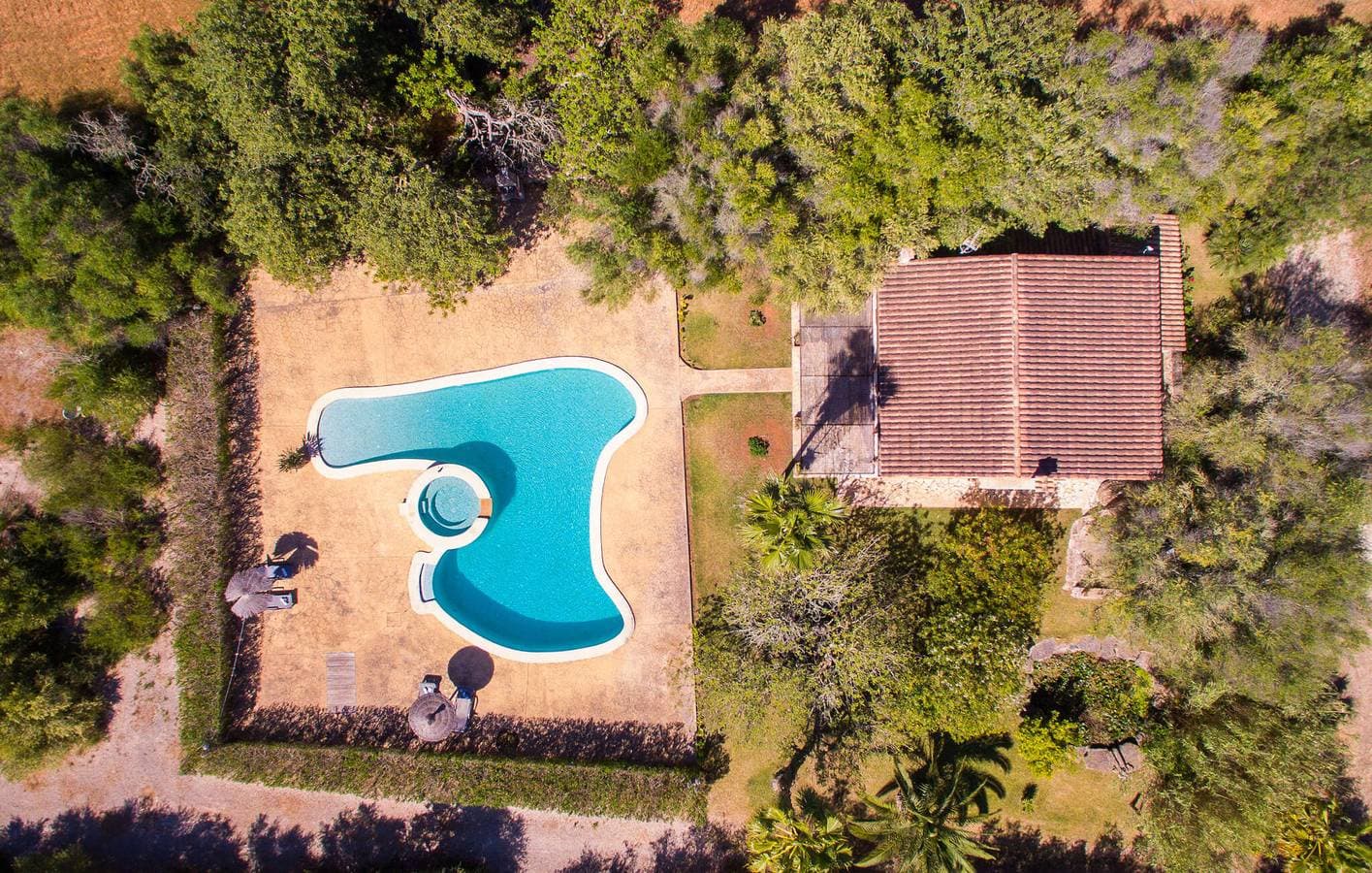 Son Negre Oase: 193 sqft Apt mit Terrasse, Pool & BBQ 1