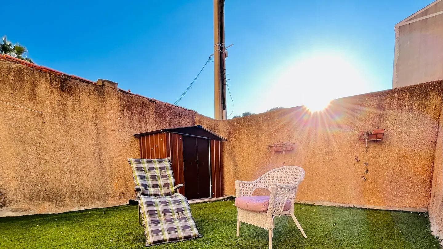 Foto 12 von 13: Ferienwohnung für 4 Personen mit Terrasse