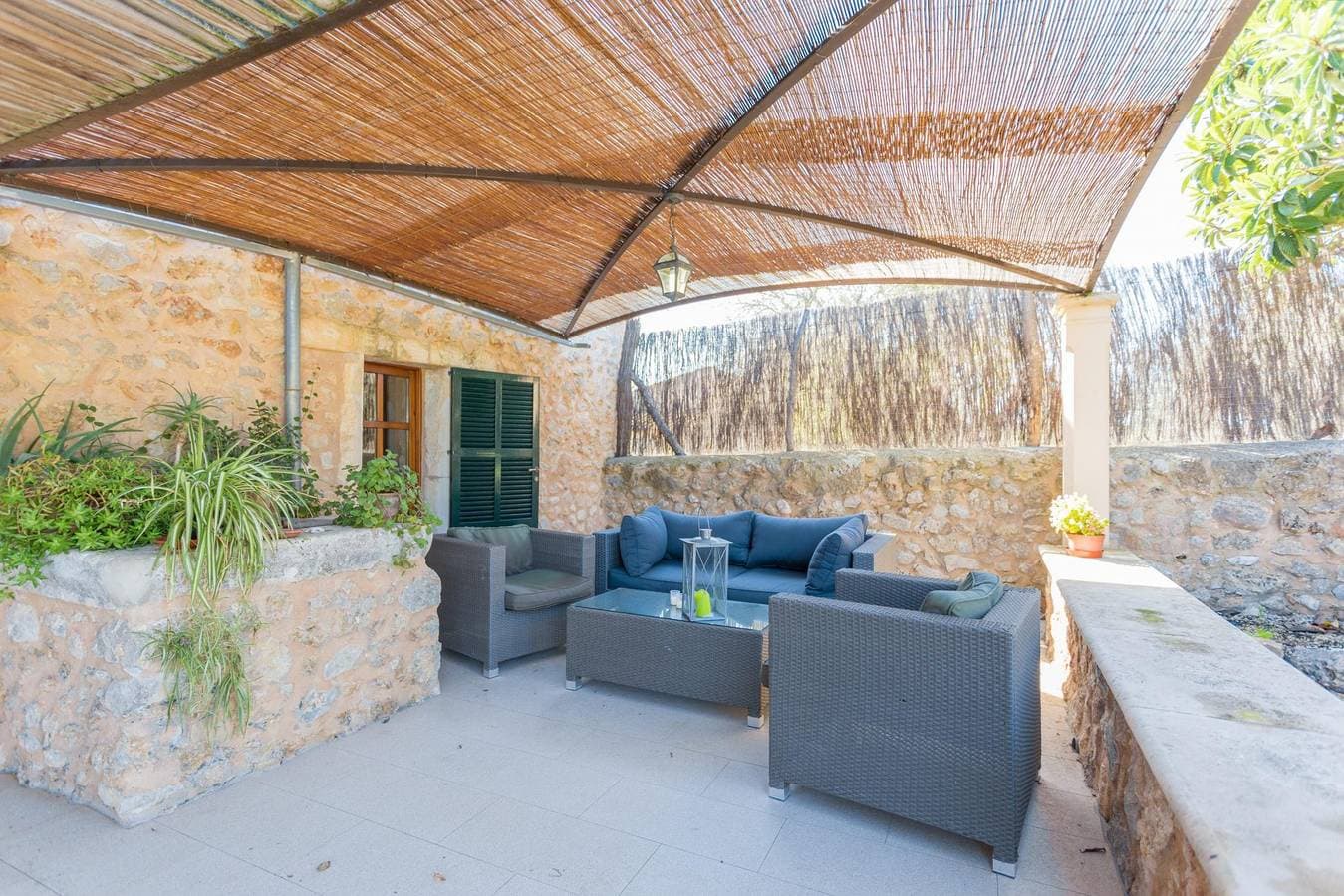 Foto 5 von 22: Ca'N Pou Vell - Ferienhaus mit Meerblick in Búger. Gratis WiFi.