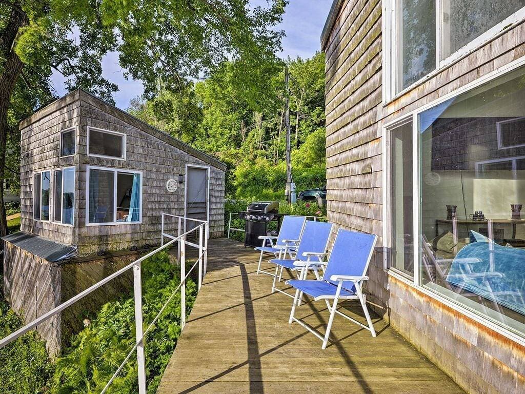 Foto 12 von 32: Neu! DeRuyter Haus am Wasser mit eigenem Dock!