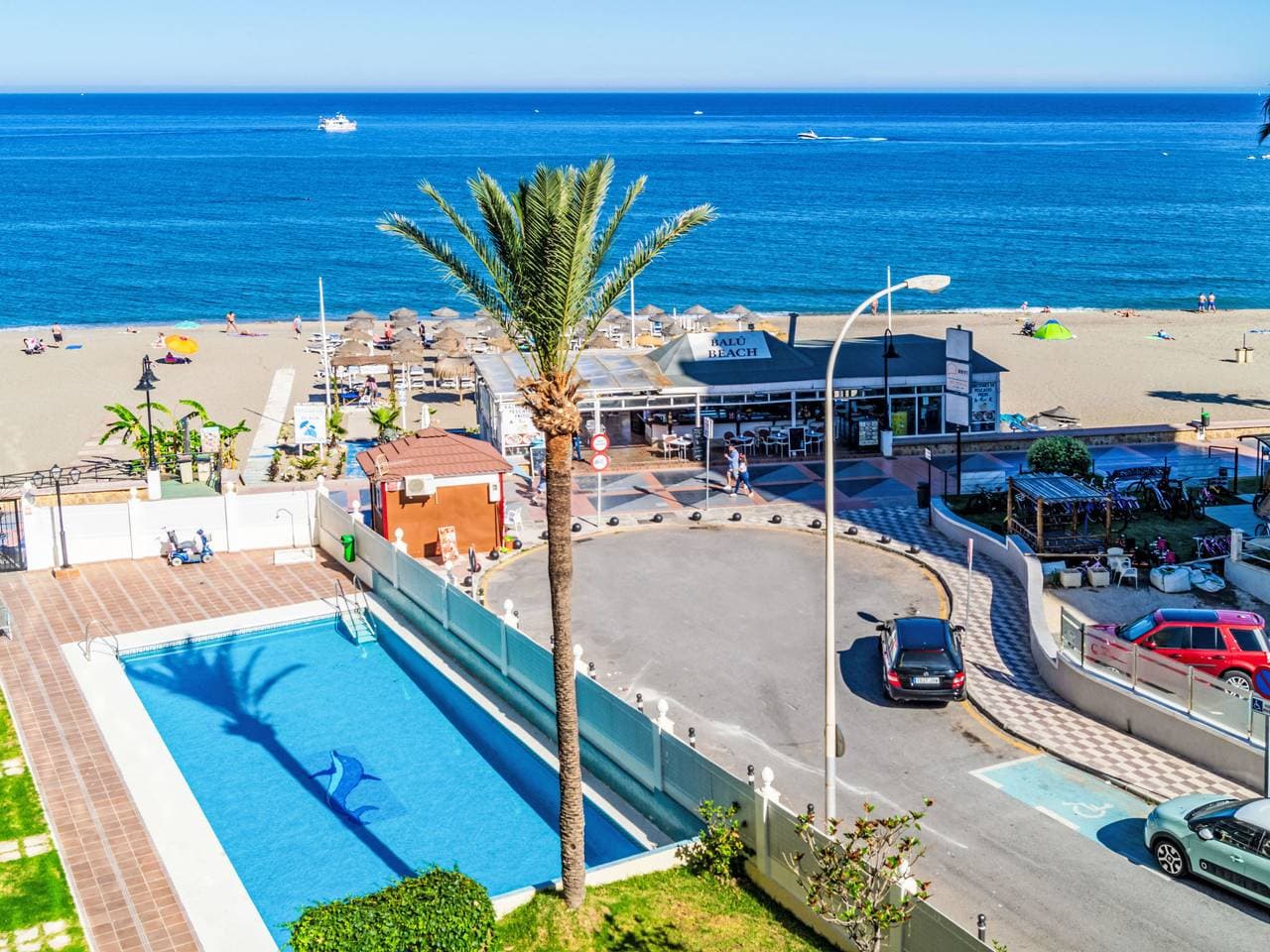Playa de la Carihuela: Schönes, komfortables Appartementhaus Neptune 1