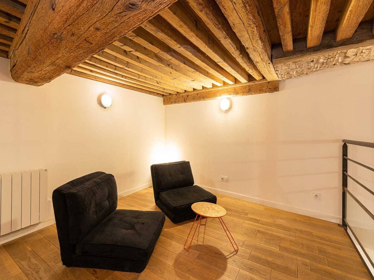 Foto 9 von 11: Gemütliches Apartment - 1 Schlafzimmer/2 Einzelbetten - Loge/Vieux Lyon