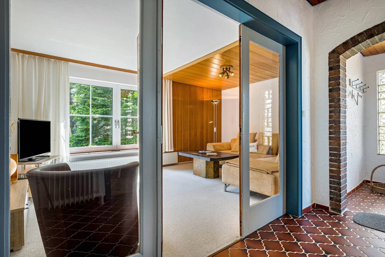 Foto 11 von 51: Ferienwohnung 'Obendrot' mit Gemeinschaftsterrasse, Garten und Wi-Fi