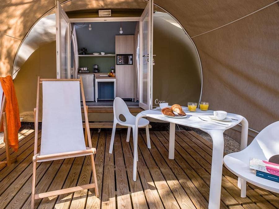 Foto 10 von 65: Camping Estival Torre de la Mora - Unterkunft 4 personen - Coco sweet