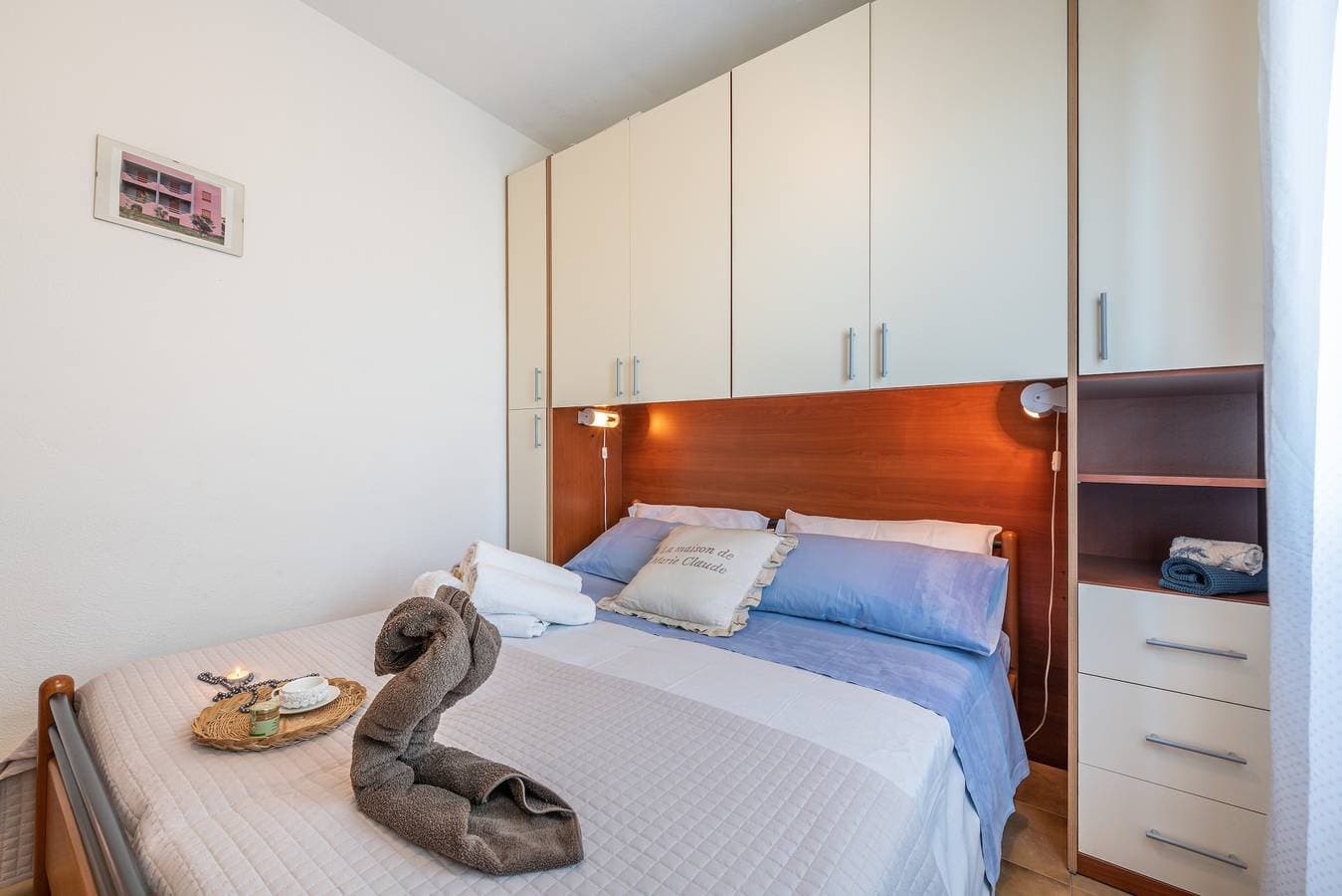 Foto 11 von 38: Ruhige Ferienwohnung "Casa Dea72" in Strandnähe mit Klimaanlage und Terrasse