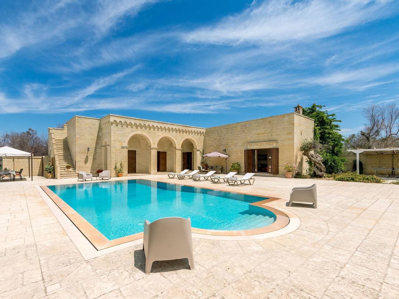 Foto 10 von 41: Modernes Bauernhaus mit Pool in der Nähe von Otranto-Salento