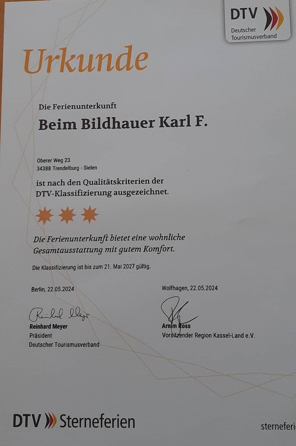 Foto 11 von 11: Ferienwohnung 'Beim Bildhauer Karl F' mit Wi-Fi
