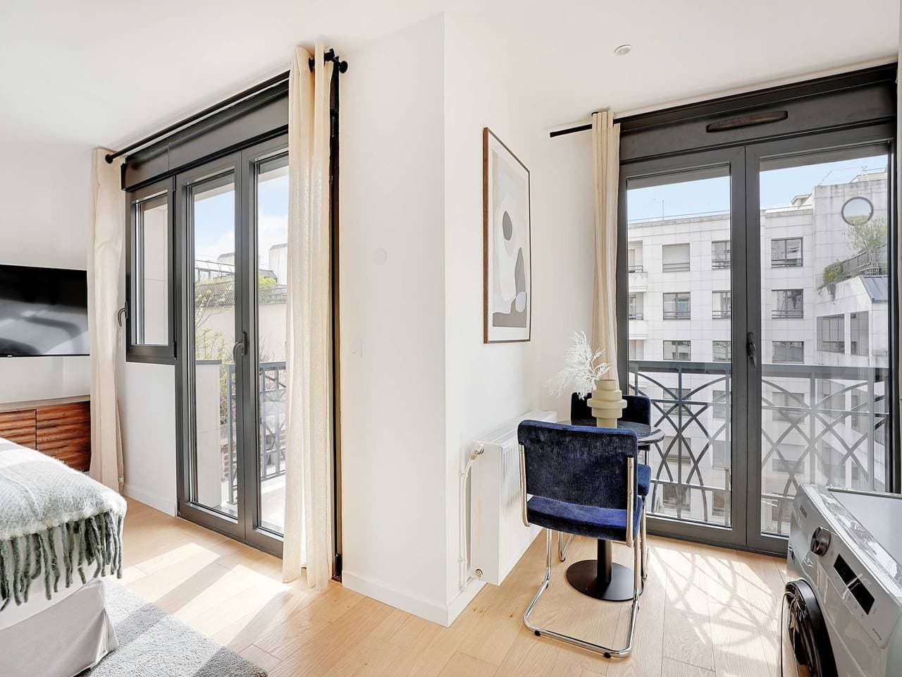 Foto 4 von 17: Studio elegant und raffiniert - Levallois-Perret