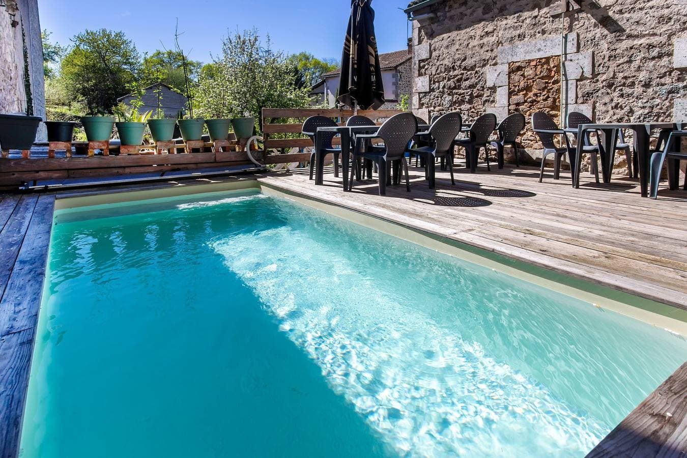 Foto 9 von 21: Bed & Breakfast „Chambres Nature“ mit Gemeinschaftspool, Terrasse und WLAN