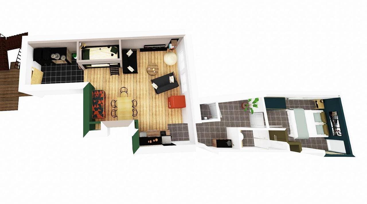 Foto 12 von 14: Two-Bedroom Apartment