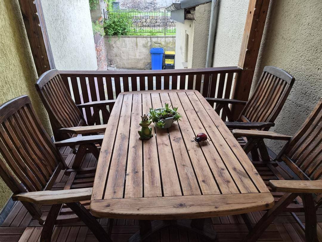 Foto 13 von 13: Neu! Ferienwohnung in Mücheln mit Balkon