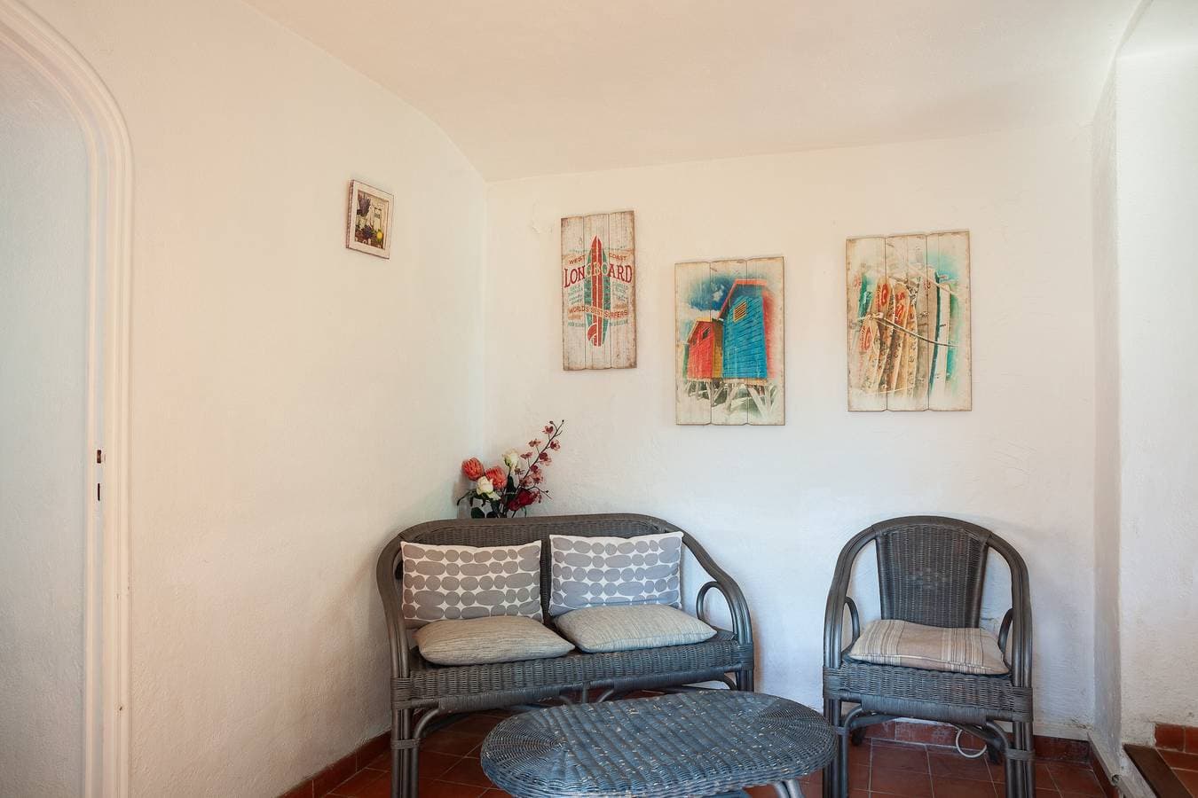 Foto 7 von 26: Apartment „Somptueux mit Garten“, Meerblick, WLAN und Klimaanlage