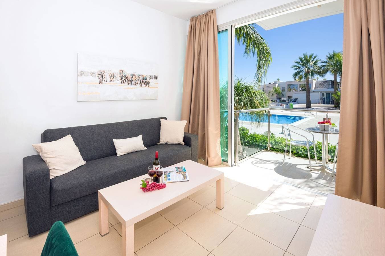 Foto 5 von 36: Ferienwohnung für 3 Personen mit Balkon