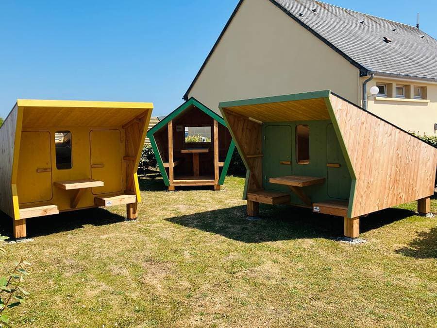 Foto 10 von 16: Camping La Sinope - Unterkunft 2 personen - Hütte 2 Personen