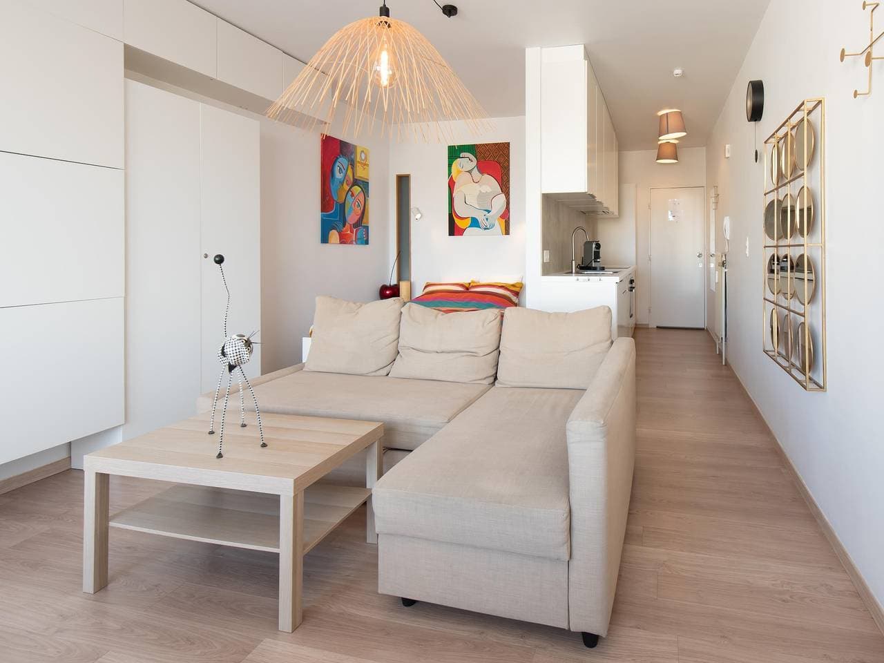 Foto 9 von 33: Studio an der belgischen Küste mit Meerblick