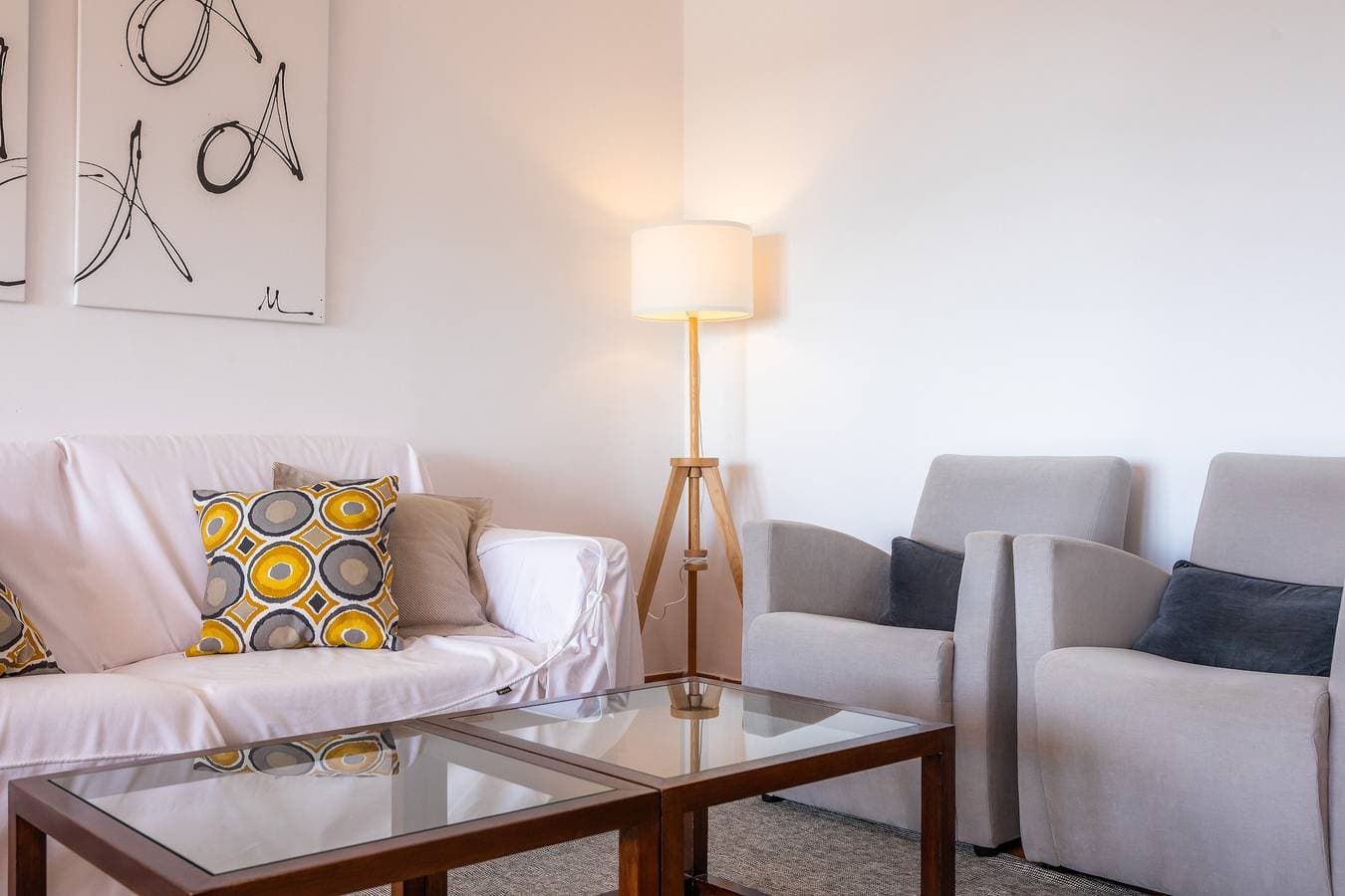 Foto 5 von 30: Ferienwohnung 'Es Port' in Strandnähe mit Meerblick, Terrasse und WLAN