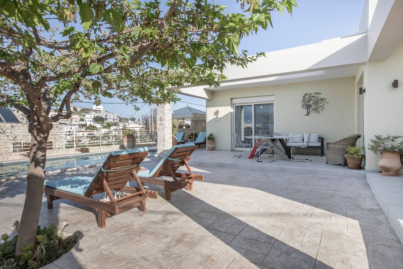 Foto 12 von 39: Villa Urania Kamilari mit Pool, WLAN, Klimaanlage und Terrasse