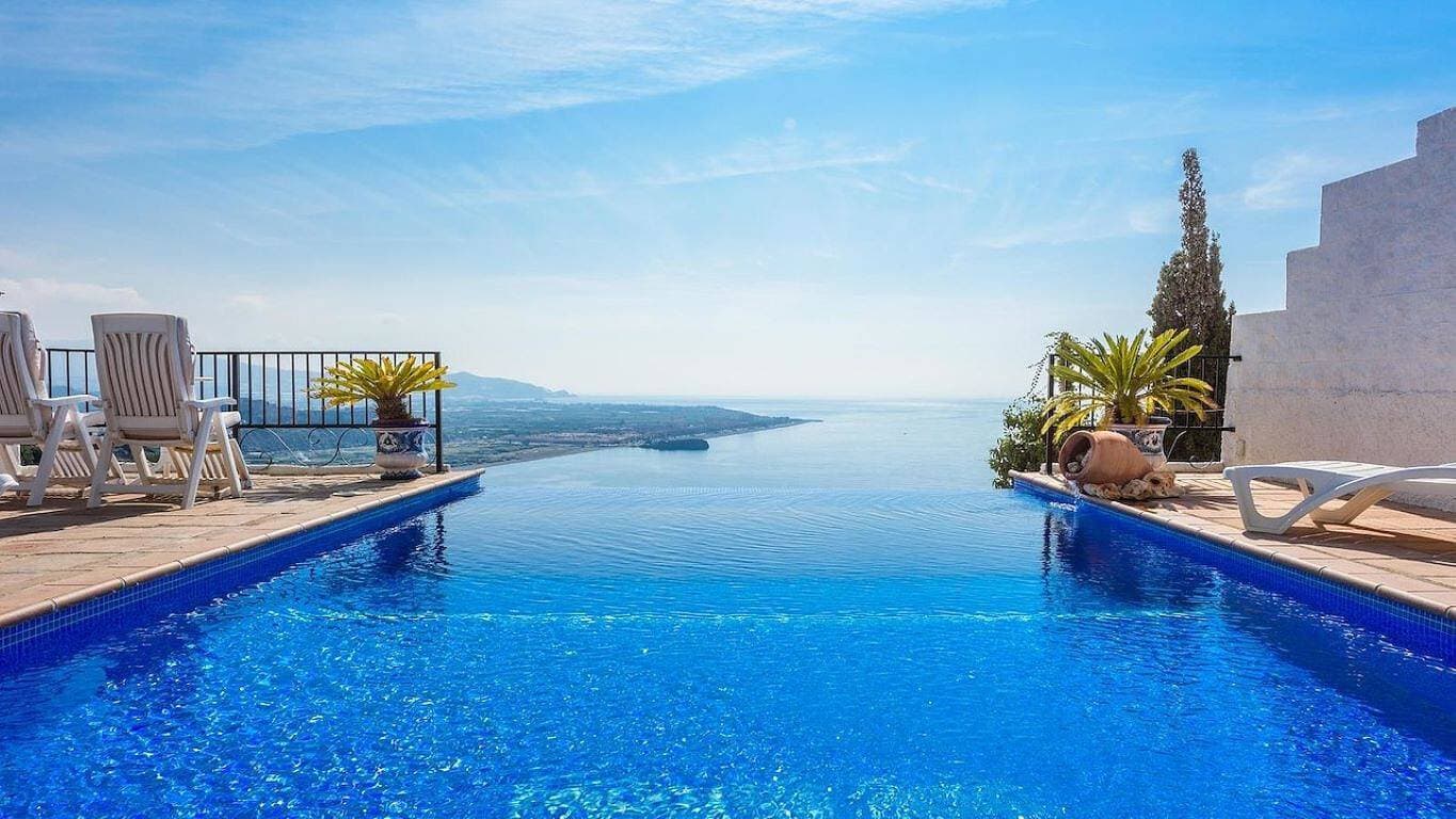 Foto 2 von 39: Villa 'Paraíso Azul' mit Meerblick, WLAN und Klimaanlage