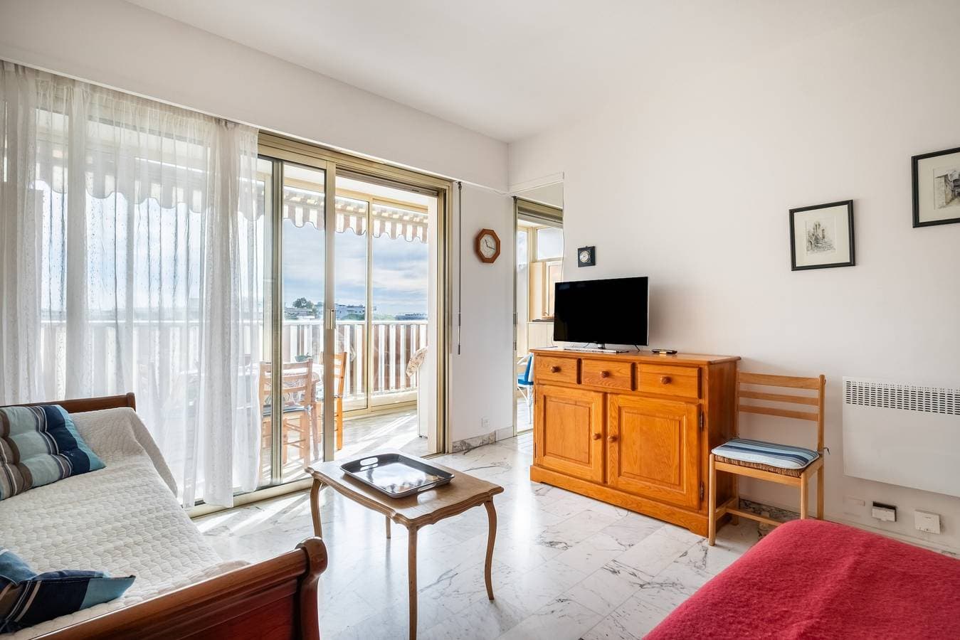 Foto 4 von 21: Studio „Brise de Mer“ mit Meerblick, privater Terrasse und WLAN