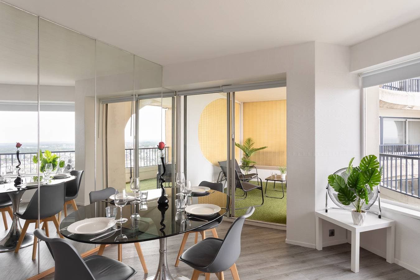 Foto 6 von 17: Ferienwohnung für 4 Personen mit Balkon