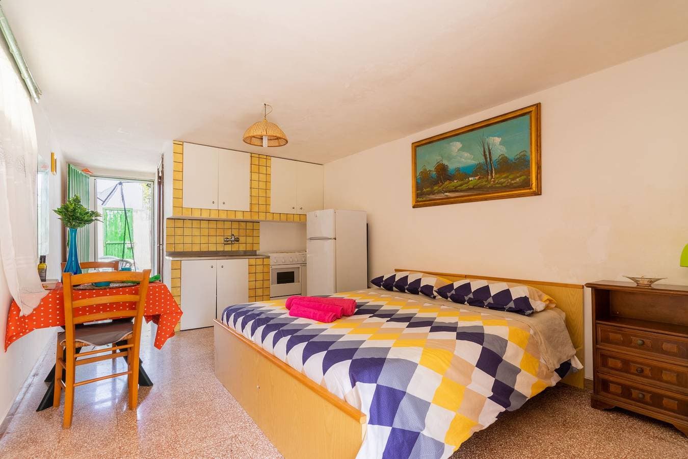 Foto 5 von 20: Ferienwohnung "Monolocale Amare 2" in der Nähe dem Strand mit Garten