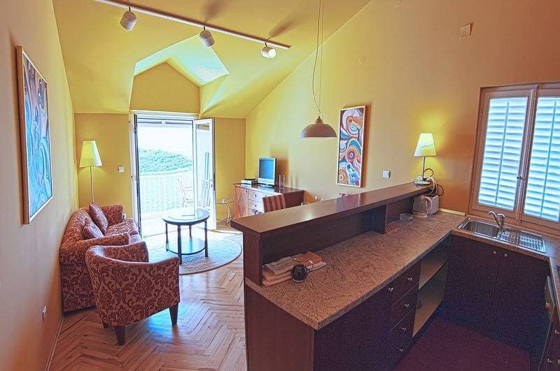 Foto 3 von 9: Ferienwohnung für 2 Personen mit Meerblick
