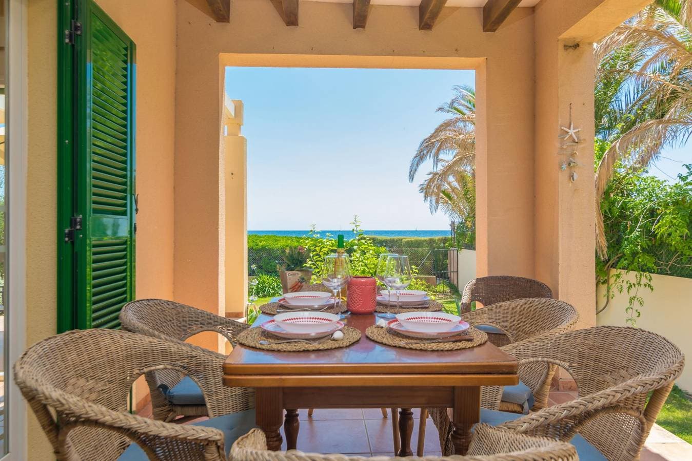 Foto 13 von 53: Sa Copinya  - Ferienhaus mit Meerblick in Son Servera. WiFi gratis
