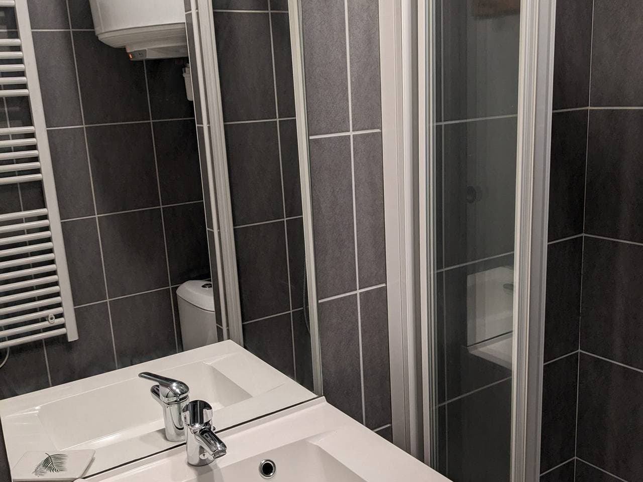 Foto 7 von 10: Gemütliches Studio 3 Schlafplätze in Adrets-Prapoutel, Ostbalkon