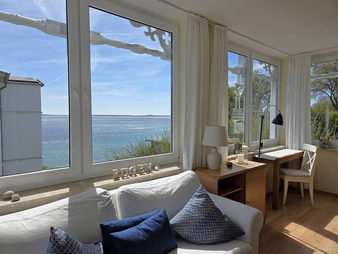 Foto 9 von 12: Villa Seeblick, App. 307 - mit herrlichem Meerblick