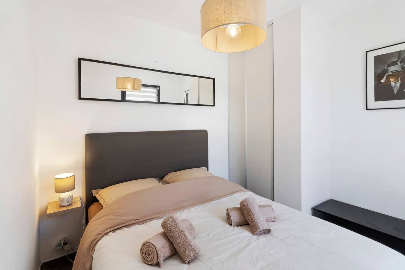 Foto 8 von 20: Apartment 'Chez Valérie' mit Meerblick, Balkon und Klimaanlage