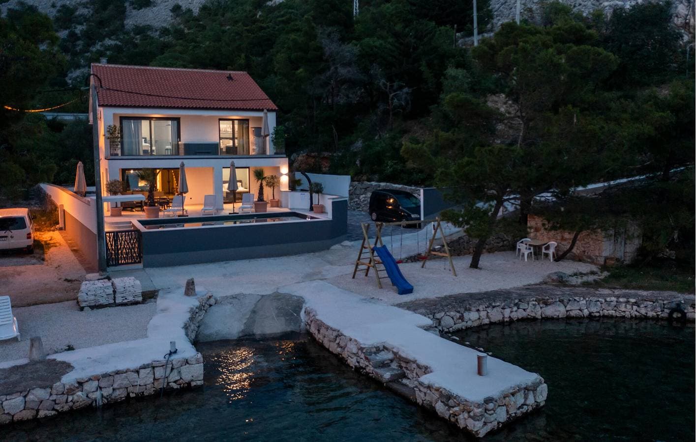 Foto 5 von 43: Gemütliche 200 m² große Wohnung mit Pool, Terrasse und 1,5 km entferntem Strandzugang