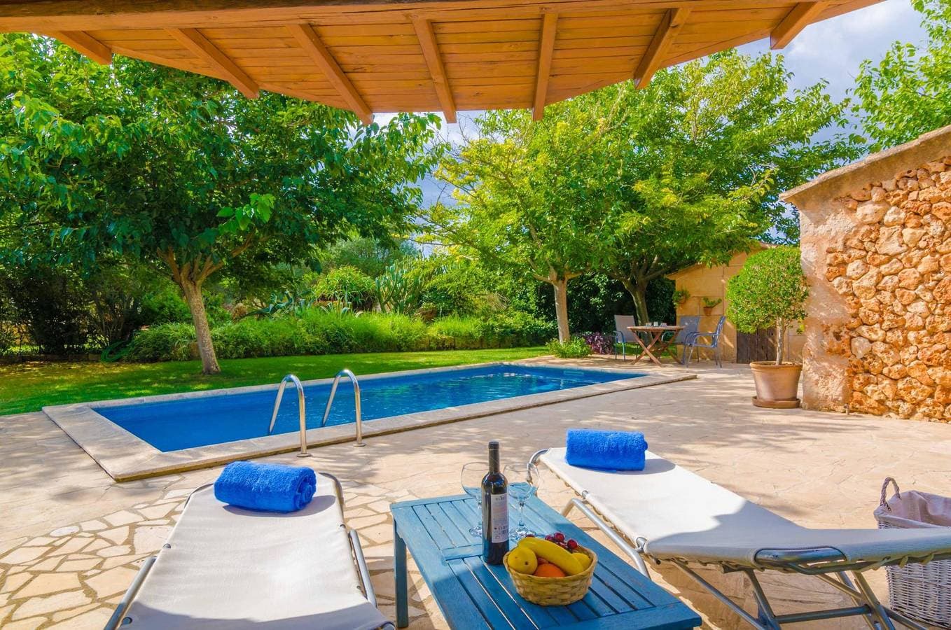 Foto 4 von 38: Ses Tendes - Villa mit privatem Pool und schönem Garten. Wlan ist gratis