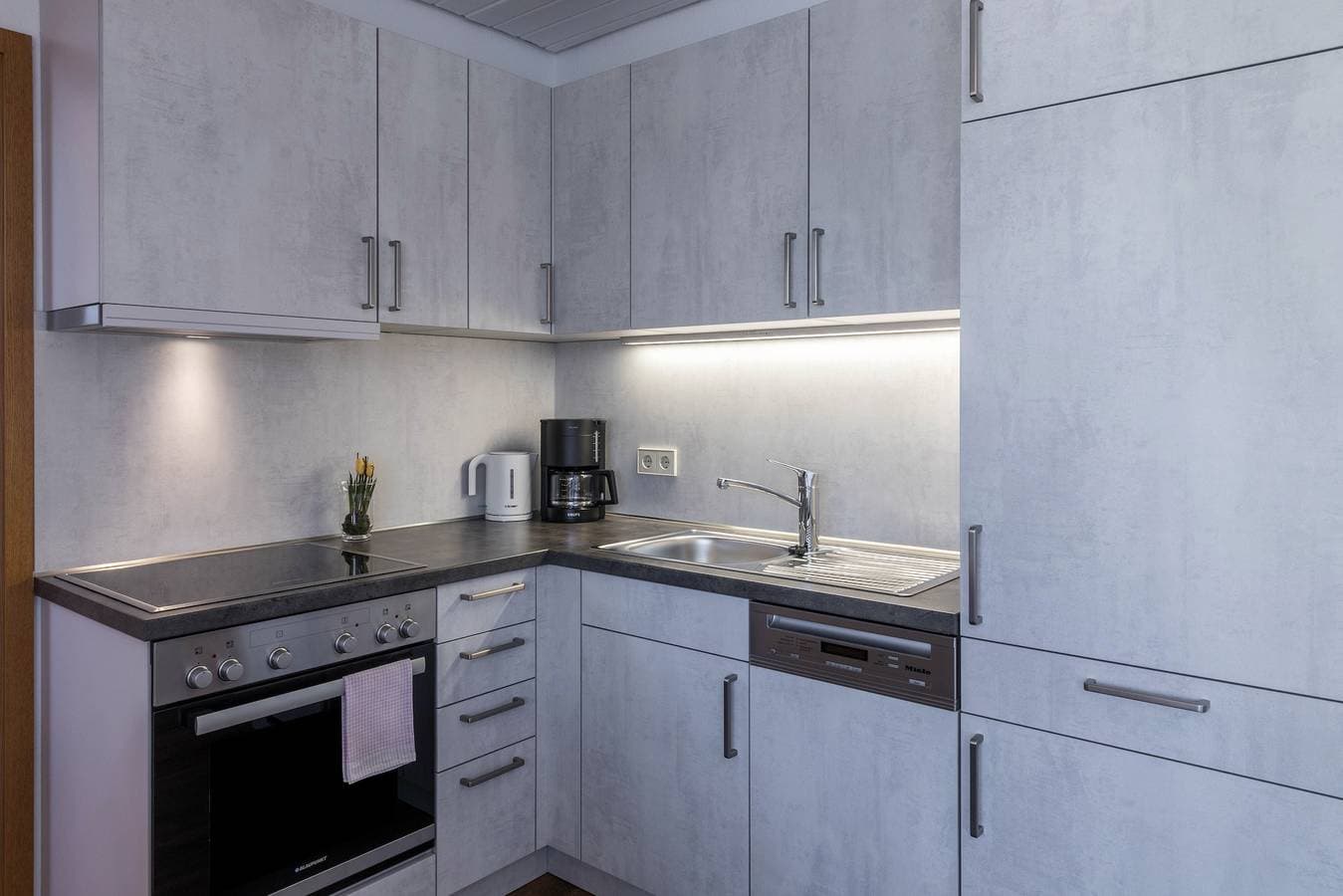 Foto 11 von 15: Einzimmerwohnung "Baur Nr. 2" mit Wlan und Balkon; Parkplatz vorhanden