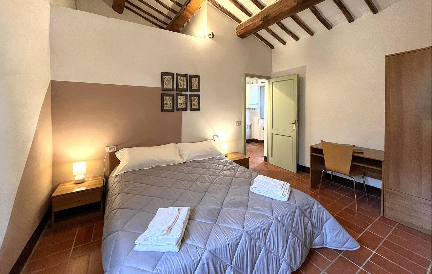 Foto 5 von 37: Gemütliche Wohnung mit Pool und Parkplatz, 1 km von Paciano entfernt