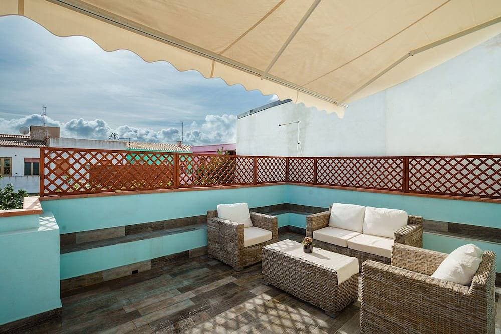 Ganze Wohnung 75 qm, 3 Schlafzimmer, 2 Bäder, Küche, große Terrasse 1