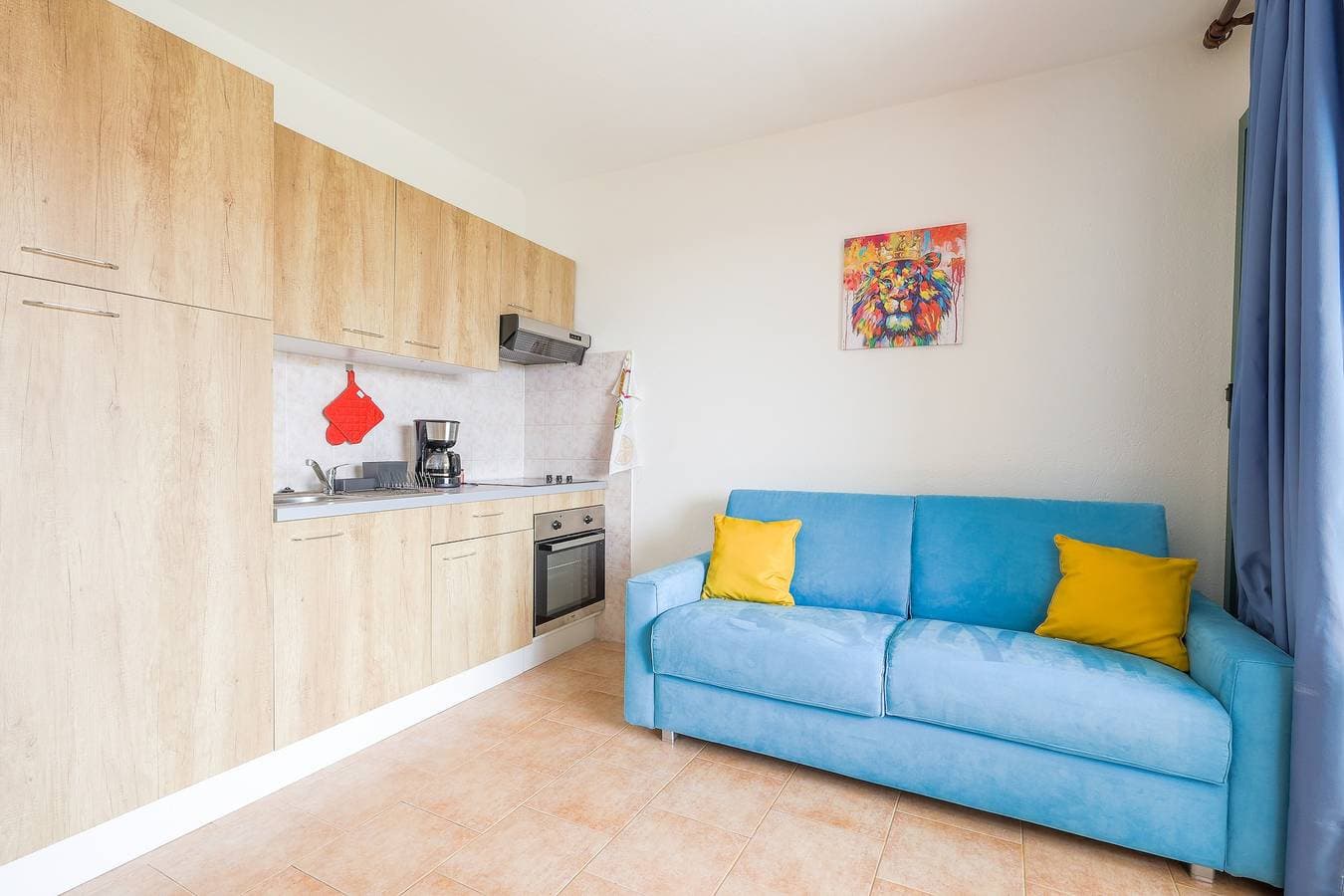 Foto 5 von 11: Ferienwohnung für 5 Personen mit Balkon