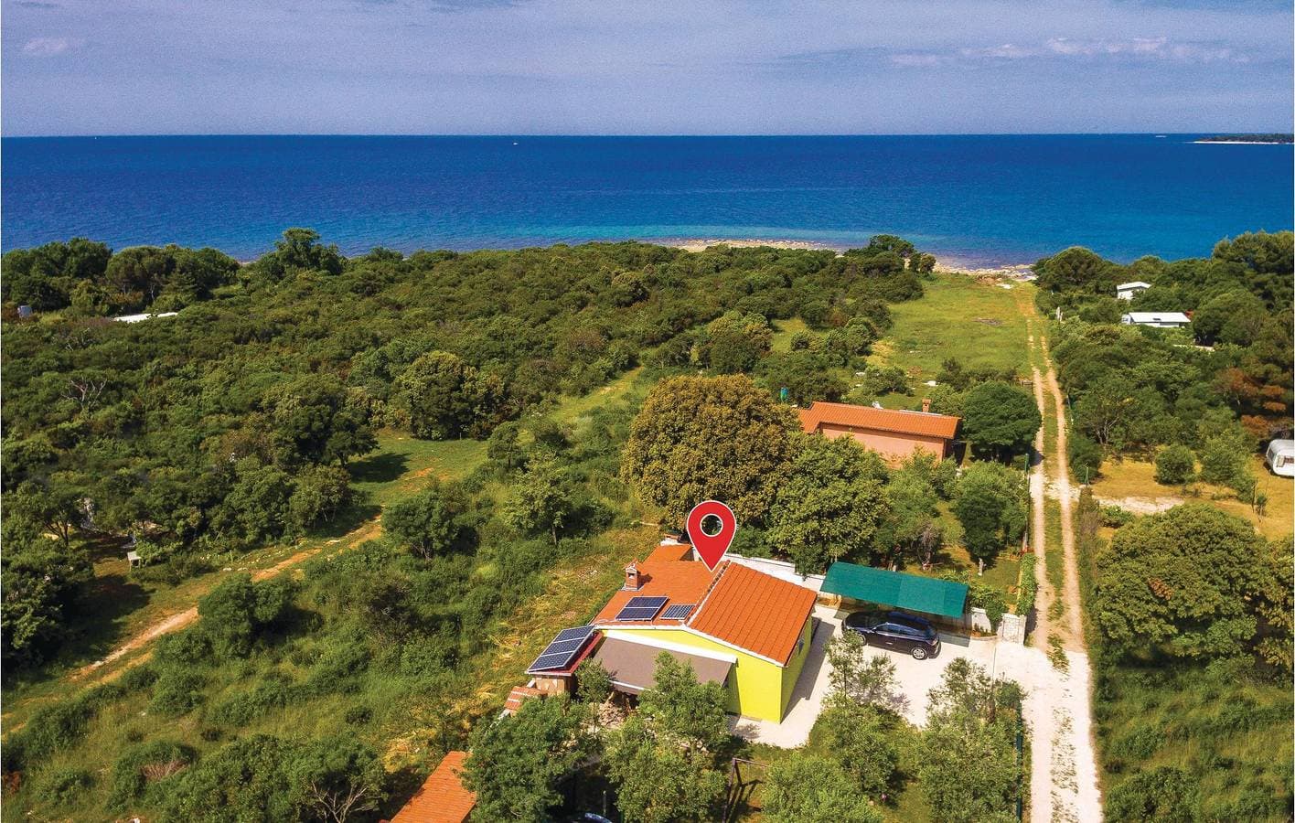 Gemütliche Ferienwohnung mit Terrasse, WLAN und Parkplatz in der Nähe des Strandes von Barbariga 1