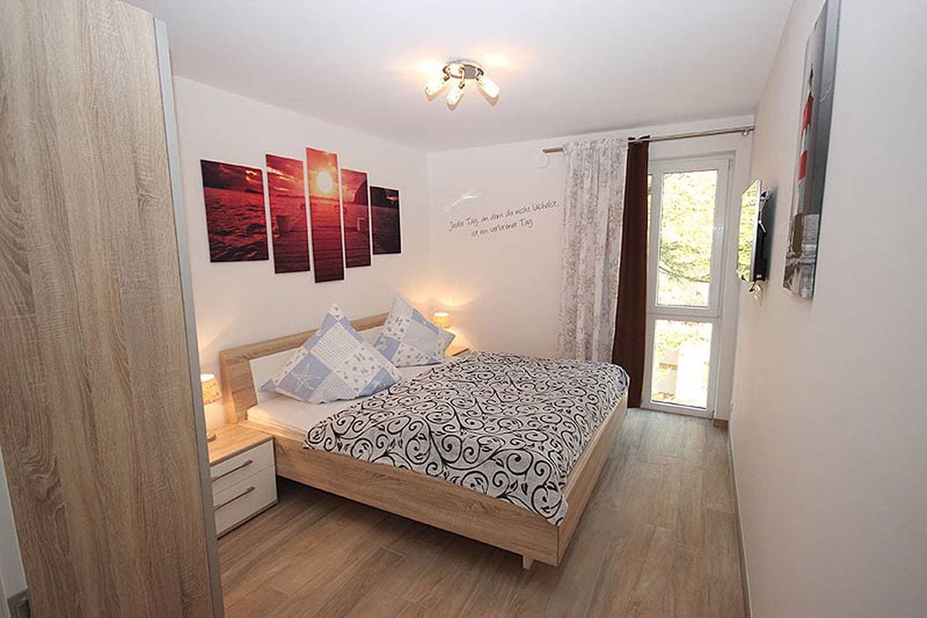 Foto 4 von 8: Villa Amelie, App. Seemöwe - mit Balkon und Meerblick