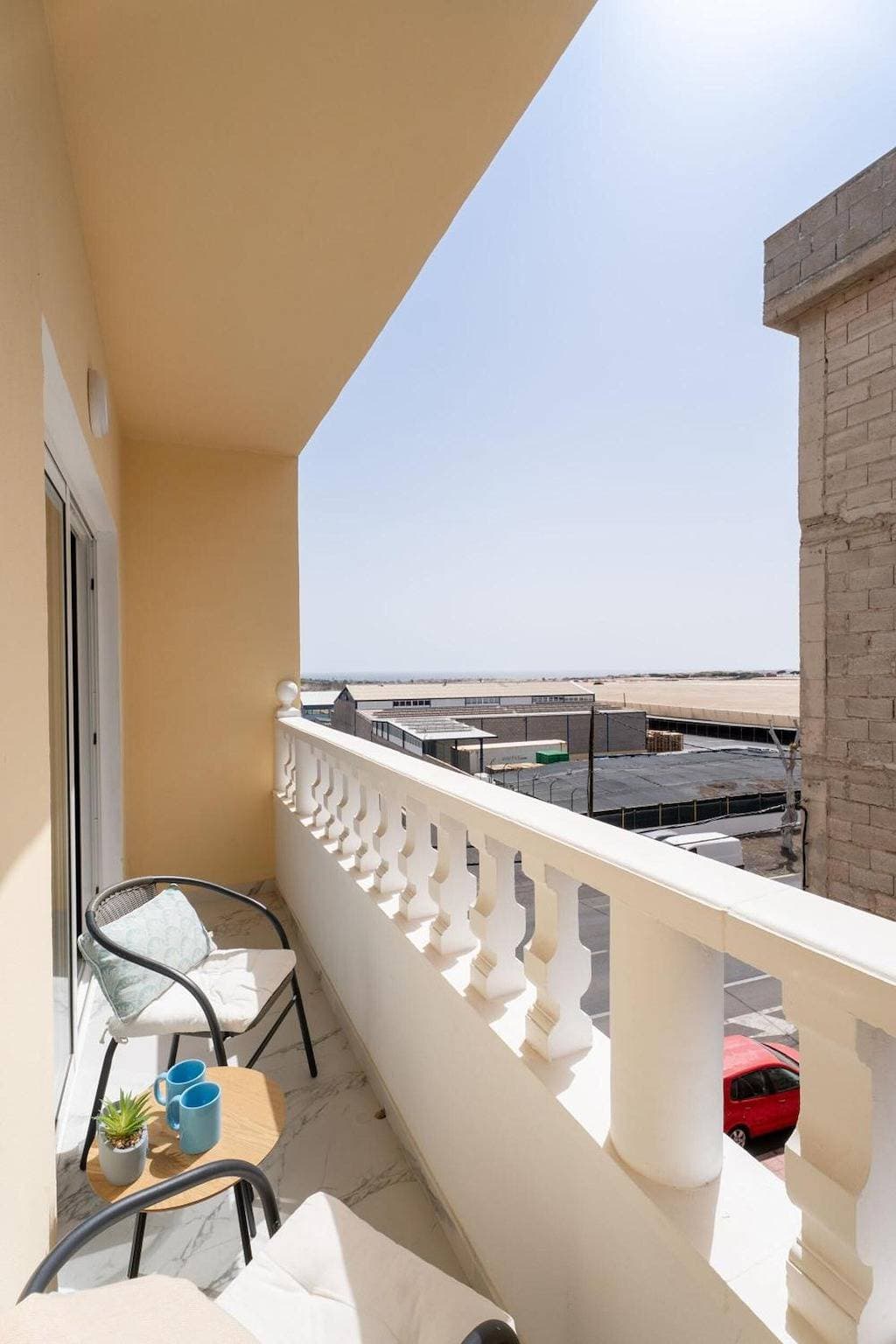 Foto 4 von 39: Ferienstudio 'Tu Rincón Con Balcón Puesta De Sol' mit Meerblick, Balkon und WLAN