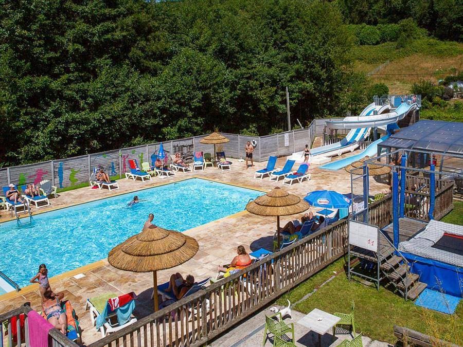 Camping Sites et Paysages - Domaine de la Catinière - Tiny house 2 personen - Fass oder Zigeunerwage... 1
