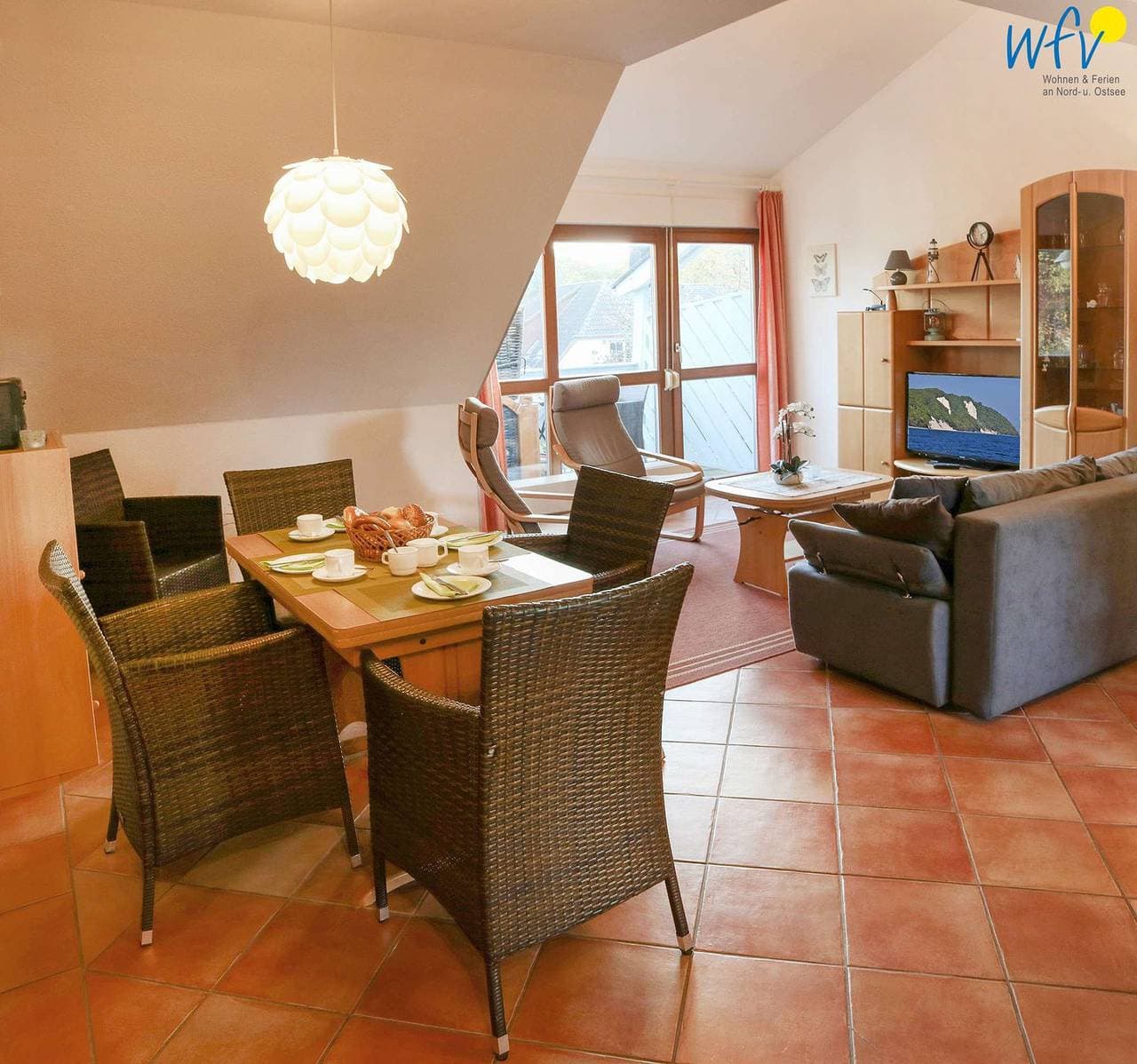 Foto 4 von 41: Gemütliche Ferienwohnung im Ferienpark Seedorf mit Balkon und WLAN