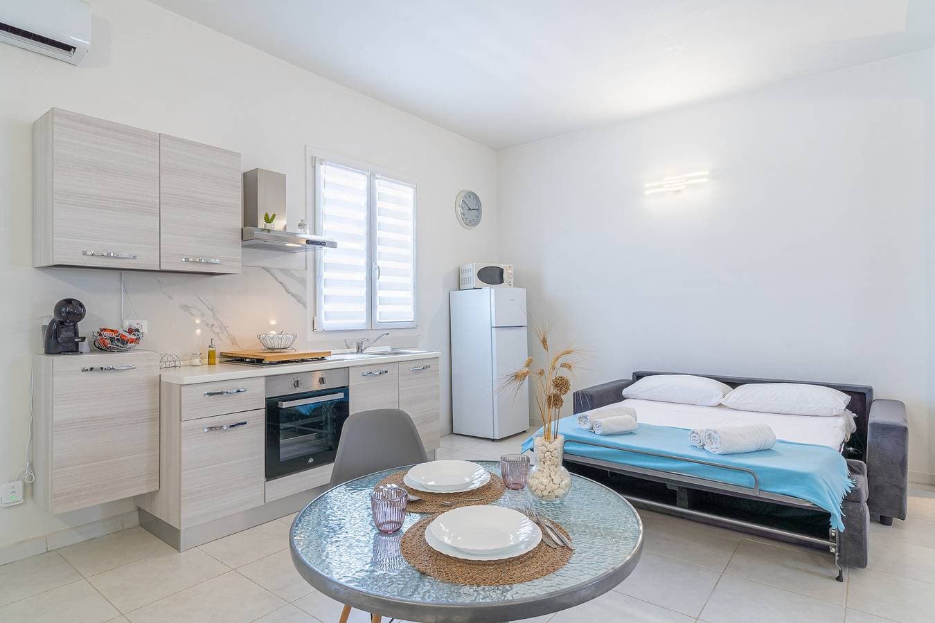 Foto 10 von 24: Ferienwohnung 'Incenso' mit Gemeinschaftsgarten und Klimaanlage