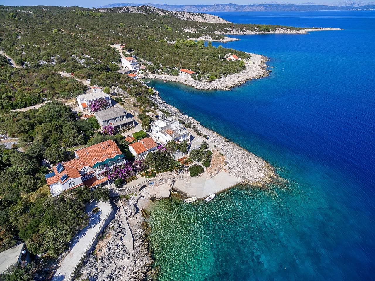 Foto 6 von 21: Studio Appartement am Strand Bucht Pokrivenik, Hvar As-14345-a