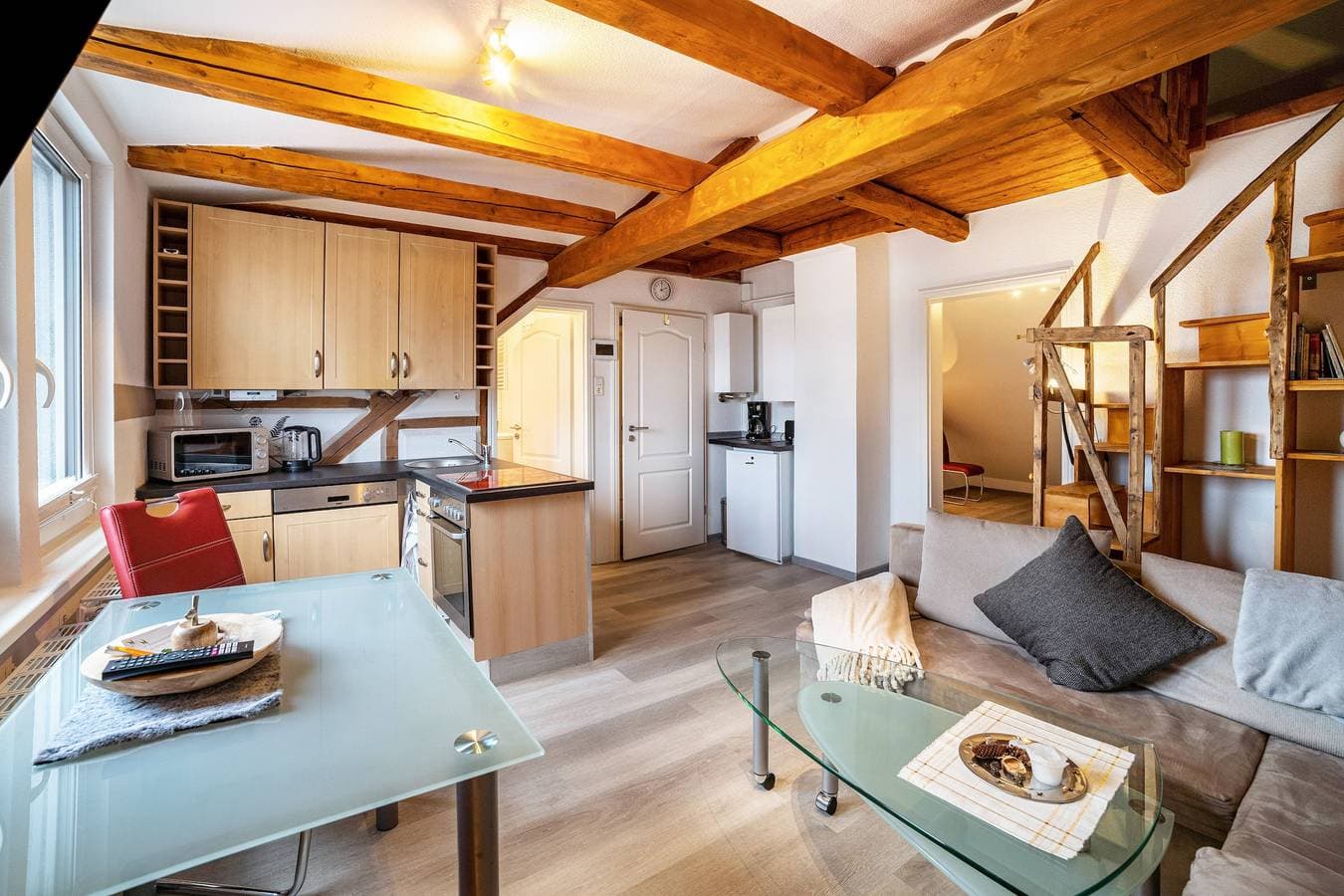 Foto 5 von 16: Ferienwohnung 'Im Harzer Vogelnest Meisennest' mit Bergblick und Wlan