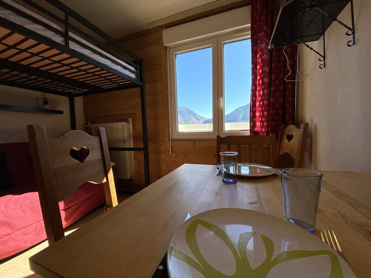Foto 12 von 25: Renoviertes Studio für 3 Personen, am Fuße der Pisten, mit schöner Talblick – Superdévoluy