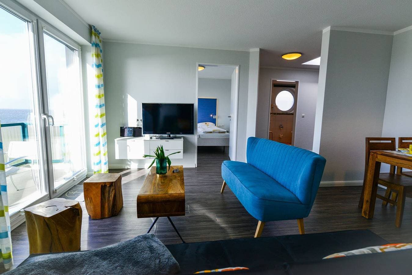 Foto 8 von 29: Penthouse am Strand von Cuxhaven-Sahlenburg, Meerblick, Nichtraucher
