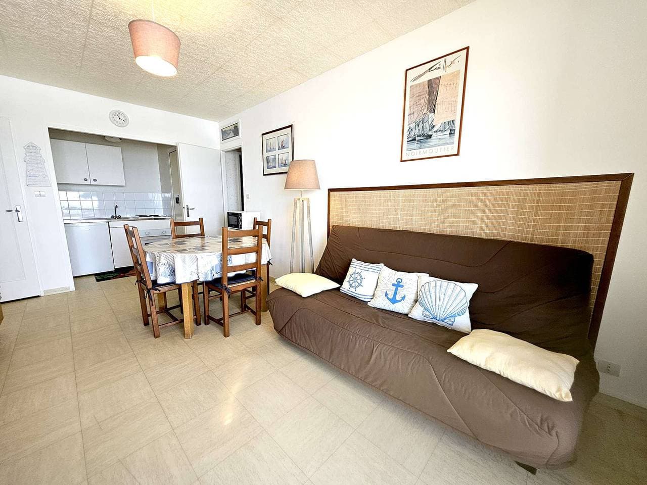 Foto 5 von 24: 1-Zi-Wohnung mit Garage, 50m vom Strand, Saint-Gilles-Croix-de-Vie
